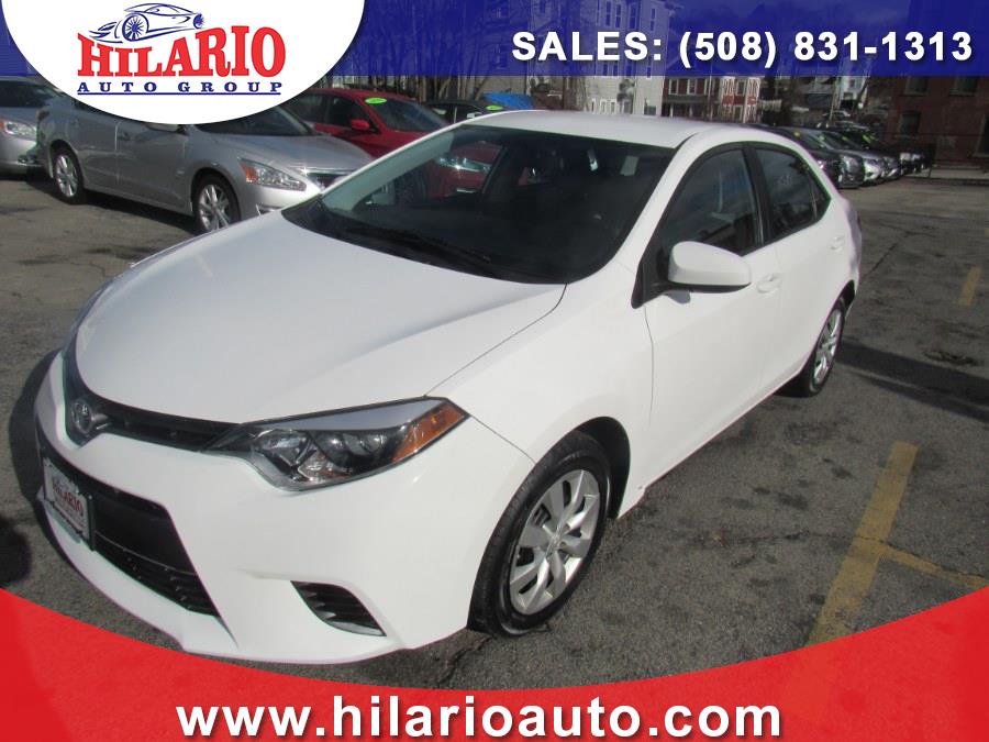 2015 Toyota Corolla 4dr Sdn CVT LE (Natl), available for sale in Worcester, Massachusetts | Hilario's Auto Sales Inc.. Worcester, Massachusetts