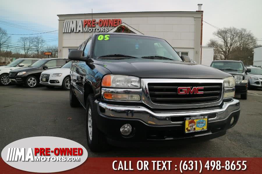 2005 GMC Sierra 1500 Ext Cab 143.5" WB 4WD SLE, available for sale in Huntington Station, New York | M & A Motors. Huntington Station, New York