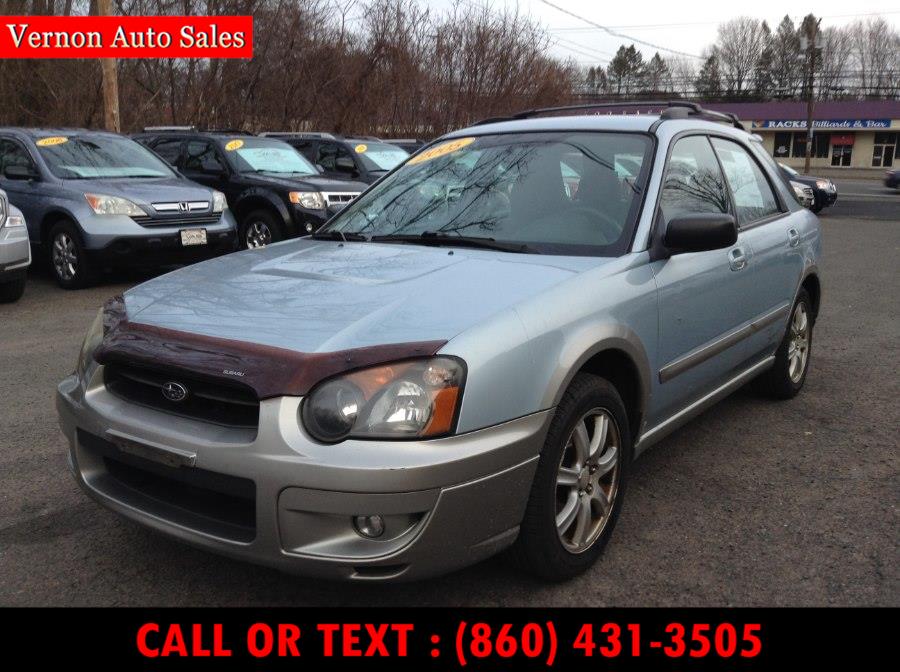 2005 Subaru Impreza Wagon (Natl) 2.5 Outback Sport Manual, available for sale in Manchester, Connecticut | Vernon Auto Sale & Service. Manchester, Connecticut