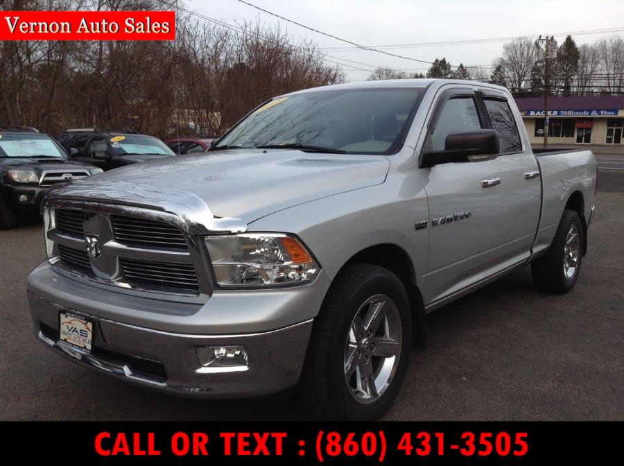 2011 Ram 1500 4WD Quad Cab 140.5" Big Horn, available for sale in Manchester, Connecticut | Vernon Auto Sale & Service. Manchester, Connecticut