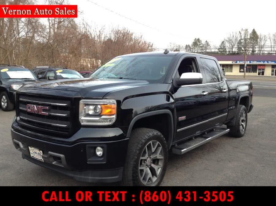 2014 GMC Sierra 1500 4WD Crew Cab 153.0" SLT, available for sale in Manchester, Connecticut | Vernon Auto Sale & Service. Manchester, Connecticut