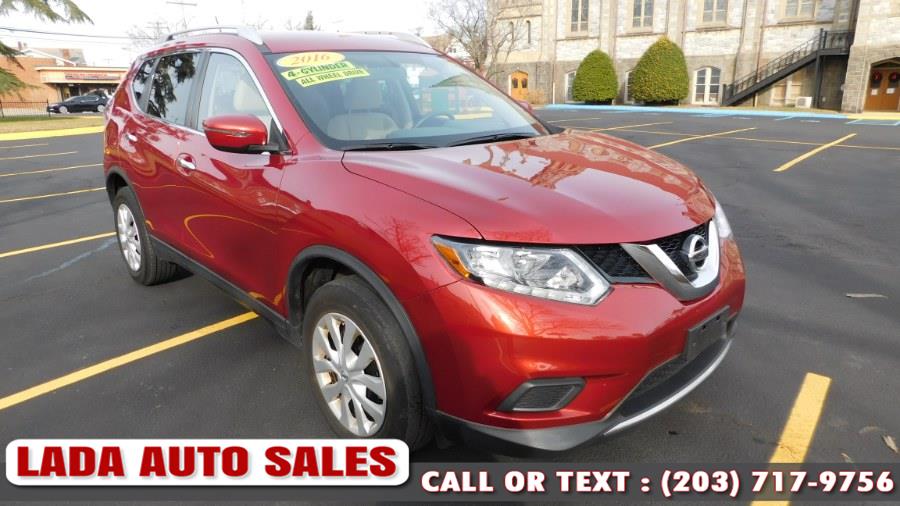 2016 Nissan Rogue AWD 4dr S, available for sale in Bridgeport, Connecticut | Lada Auto Sales. Bridgeport, Connecticut