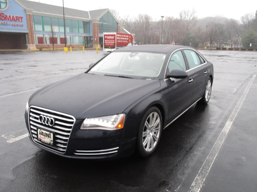 2012 Audi A8 L 4dr Sdn, available for sale in New Britain, Connecticut | Universal Motors LLC. New Britain, Connecticut