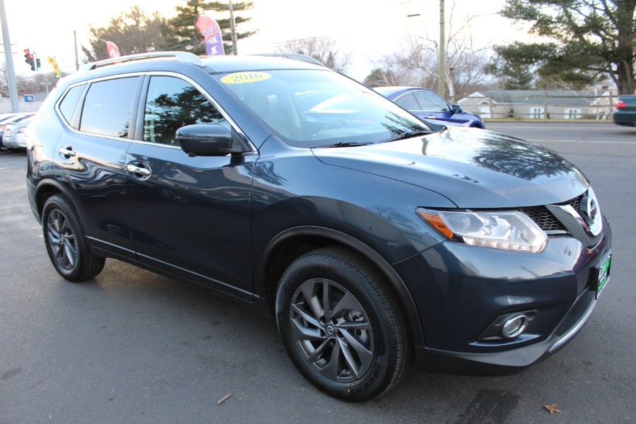 2016 Nissan Rogue AWD 4dr SL, available for sale in Meriden, Connecticut | Jazzi Auto Sales LLC. Meriden, Connecticut