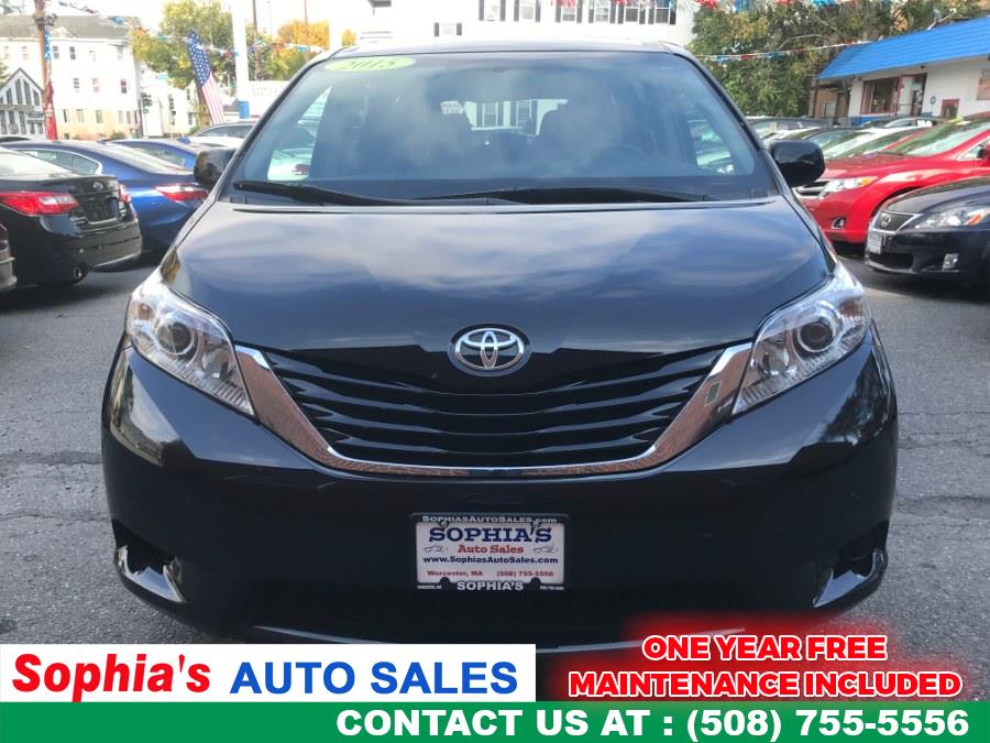 2015 Toyota Sienna 5dr 8-Pass Van LE FWD (Natl), available for sale in Worcester, Massachusetts | Sophia's Auto Sales Inc. Worcester, Massachusetts