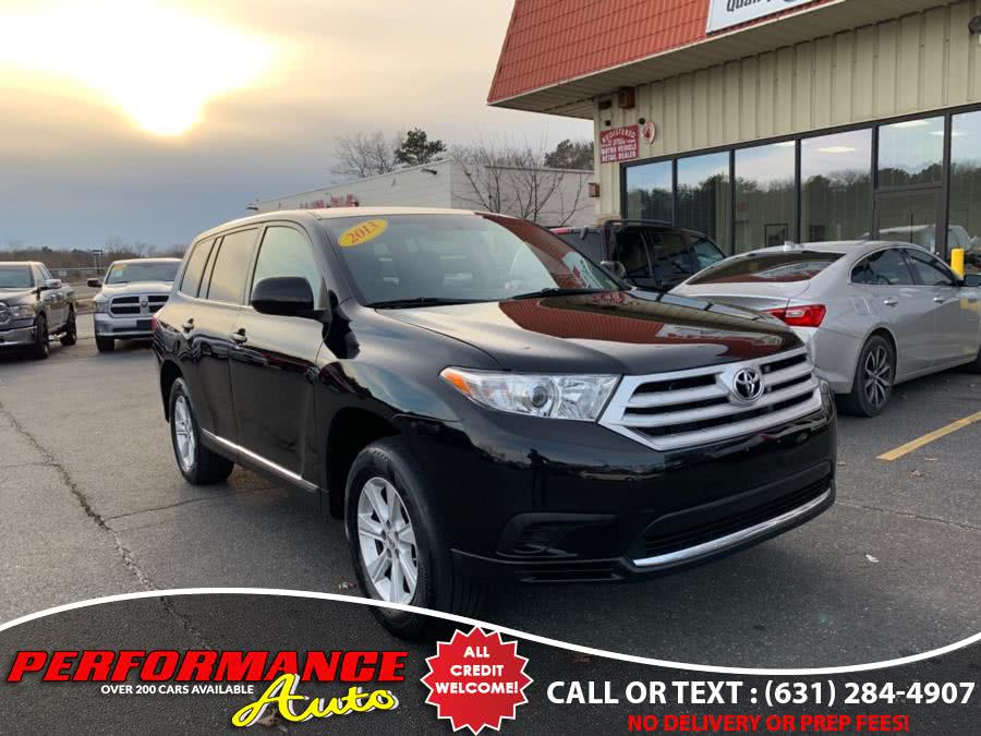 2013 Toyota Highlander 4WD 4dr V6 (Natl), available for sale in Bohemia, New York | Performance Auto Inc. Bohemia, New York