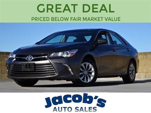 2016 Toyota Camry 4dr Sdn I4 Auto LE (Natl), available for sale in Newton, Massachusetts | Jacob Auto Sales. Newton, Massachusetts