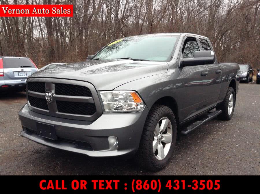 2013 Ram 1500 4WD Quad Cab 140.5" Express, available for sale in Manchester, Connecticut | Vernon Auto Sale & Service. Manchester, Connecticut