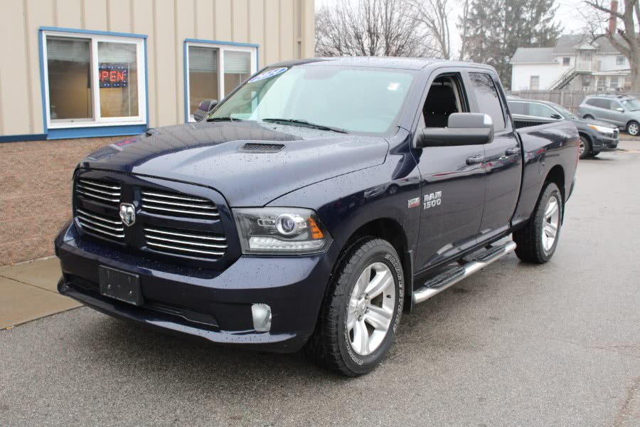 2014 Ram 1500 4WD Quad Cab 140.5" Sport, available for sale in East Windsor, Connecticut | Century Auto And Truck. East Windsor, Connecticut