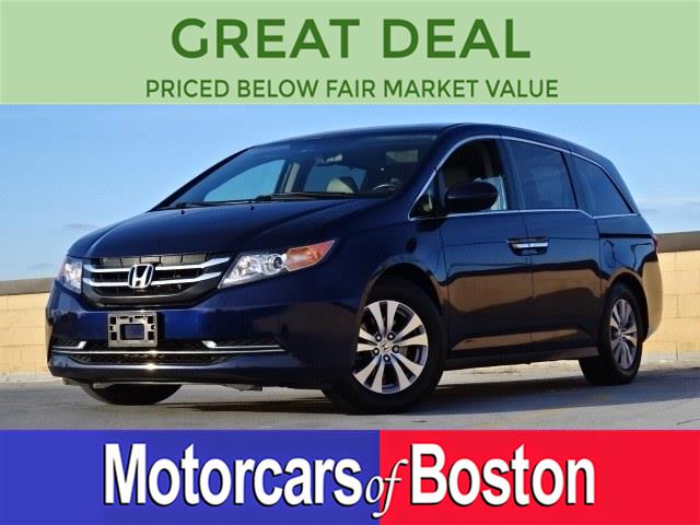 2016 Honda Odyssey 5dr EX-L w/RES, available for sale in Newton, Massachusetts | Motorcars of Boston. Newton, Massachusetts