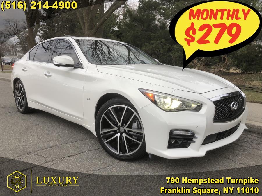 2015 Infiniti Q50 4dr Sdn Sport AWD, available for sale in Franklin Square, New York | Luxury Motor Club. Franklin Square, New York