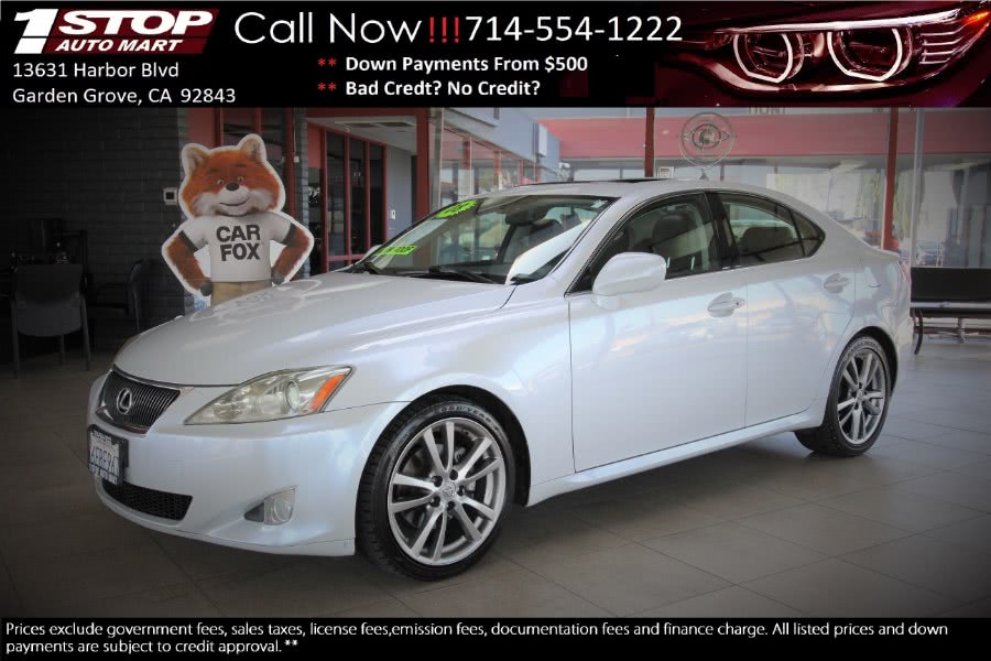 2008 Lexus IS 250 4dr Sport Sdn Auto RWD, available for sale in Garden Grove, California | 1 Stop Auto Mart Inc.. Garden Grove, California