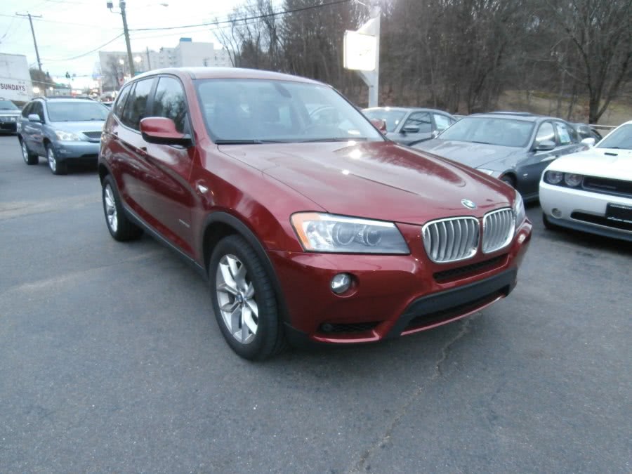 2011 BMW X3 AWD 4dr 35i, available for sale in Waterbury, Connecticut | Jim Juliani Motors. Waterbury, Connecticut