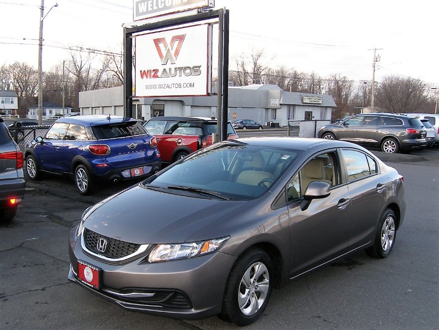 2013 Honda Civic Sdn 4dr Auto LX, available for sale in Stratford, Connecticut | Wiz Leasing Inc. Stratford, Connecticut 2013 Honda Civic Sdn 4dr Auto LX, available for sale in Stratford, Connecticut | Wiz Leasing Inc. Stratford, Connecticut