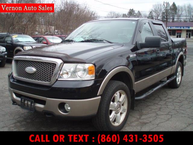 2006 Ford F-150 SuperCrew 139" Lariat 4WD, available for sale in Manchester, Connecticut | Vernon Auto Sale & Service. Manchester, Connecticut