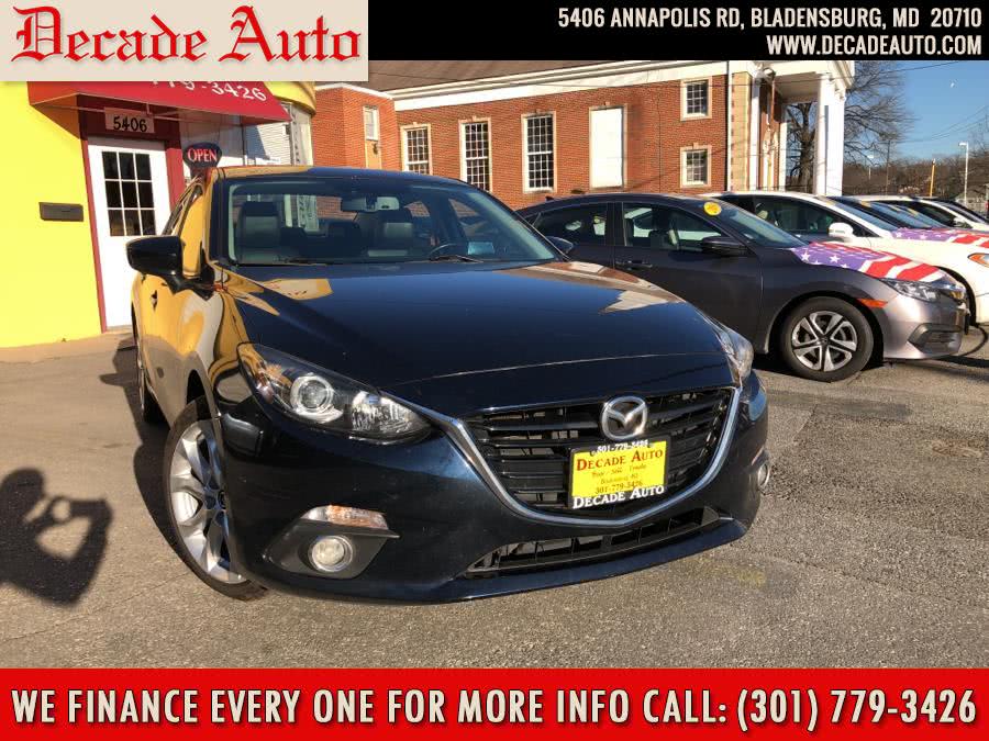 2016 Mazda Mazda3 4dr Sdn Auto s Touring, available for sale in Bladensburg, Maryland | Decade Auto. Bladensburg, Maryland