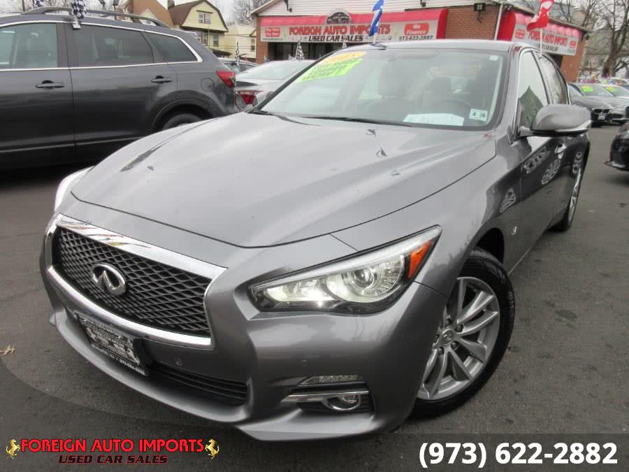 2015 Infiniti Q50 4dr Sdn Premium AWD, available for sale in Irvington, New Jersey | Foreign Auto Imports. Irvington, New Jersey