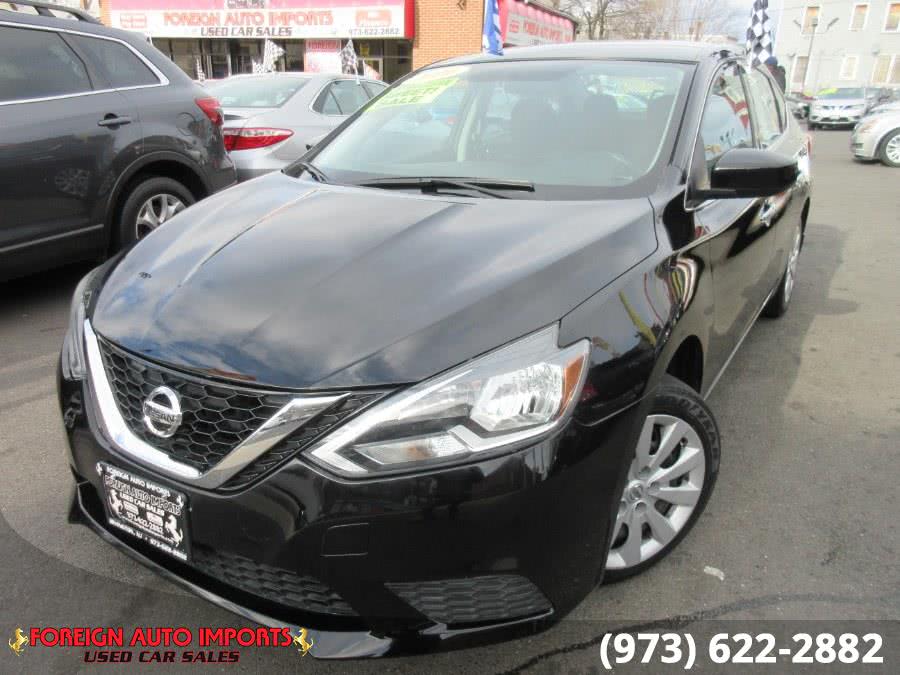2016 Nissan Sentra 4dr Sdn I4 CVT S, available for sale in Irvington, New Jersey | Foreign Auto Imports. Irvington, New Jersey