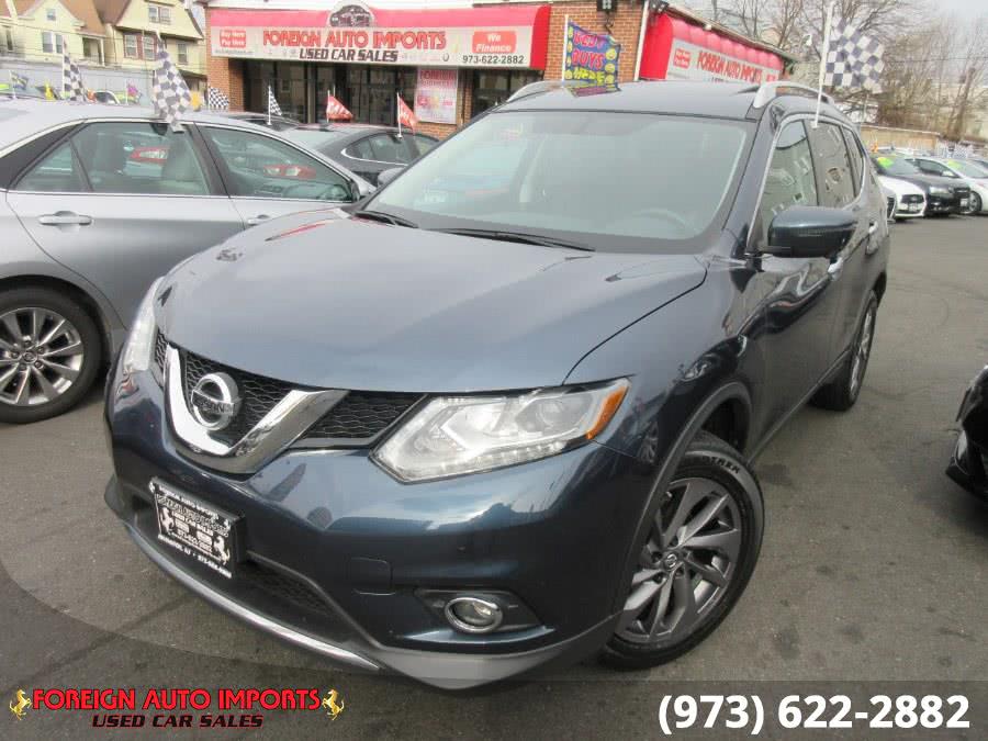 2016 Nissan Rogue AWD 4dr SL, available for sale in Irvington, New Jersey | Foreign Auto Imports. Irvington, New Jersey