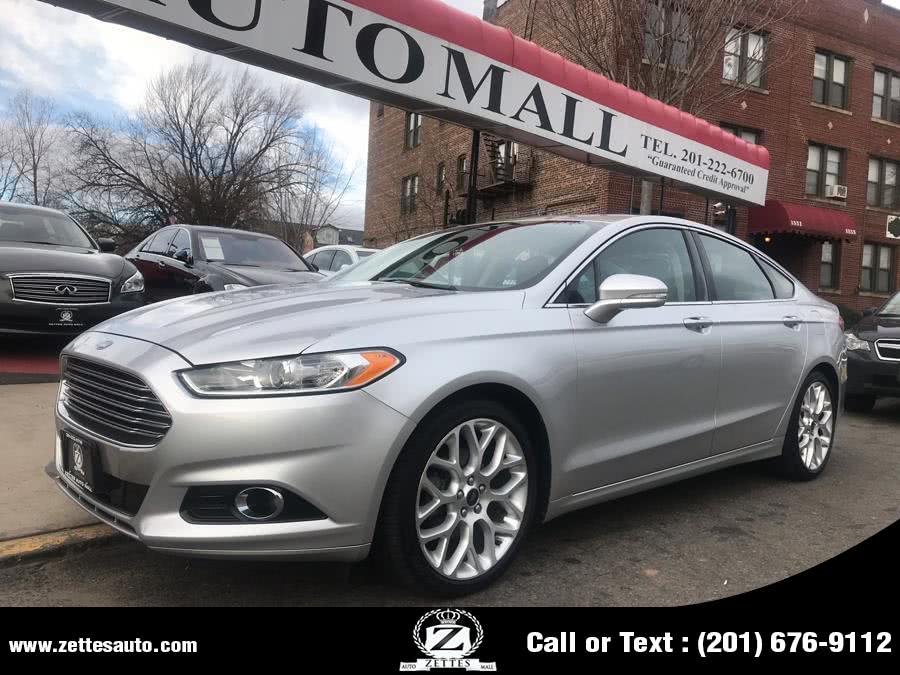 2014 Ford Fusion 4dr Sdn Titanium FWD, available for sale in Jersey City, New Jersey | Zettes Auto Mall. Jersey City, New Jersey