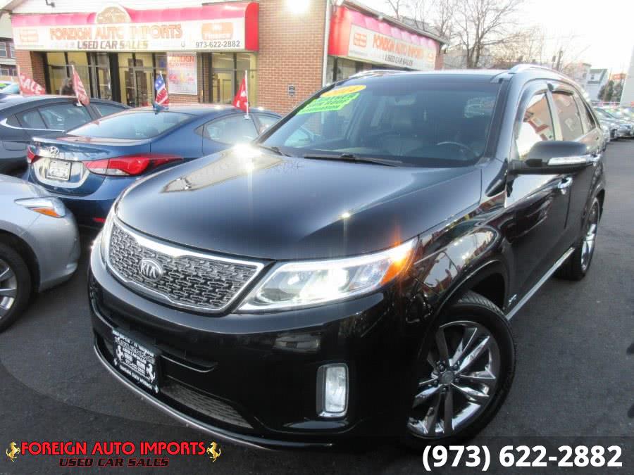 2014 Kia Sorento AWD 4dr V6 SX Limited, available for sale in Irvington, New Jersey | Foreign Auto Imports. Irvington, New Jersey