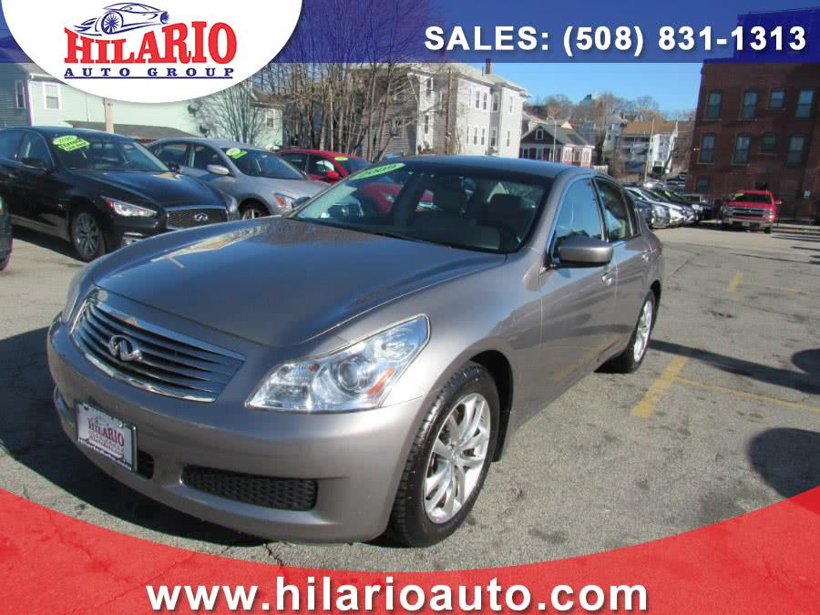 2009 Infiniti G37 Sedan 4dr x AWD, available for sale in Worcester, Massachusetts | Hilario's Auto Sales Inc.. Worcester, Massachusetts