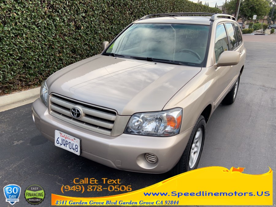 2007 Toyota Highlander 2WD 4dr 4-Cyl, available for sale in Garden Grove, California | Speedline Motors. Garden Grove, California