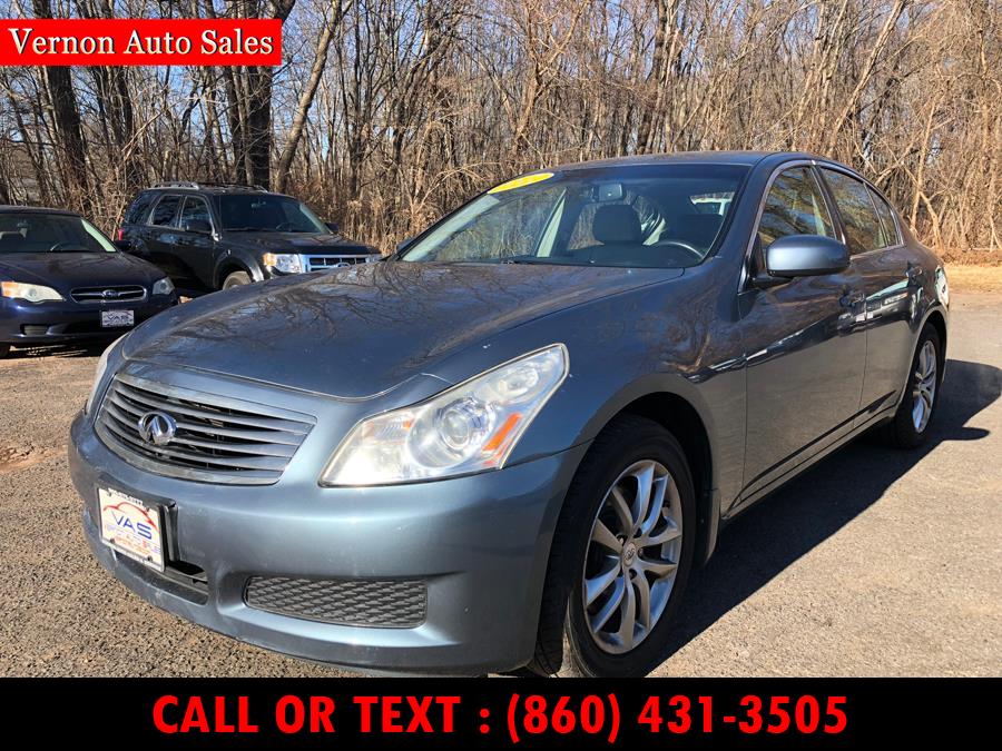 2007 Infiniti G35 Sedan 4dr Auto G35x AWD, available for sale in Manchester, Connecticut | Vernon Auto Sale & Service. Manchester, Connecticut