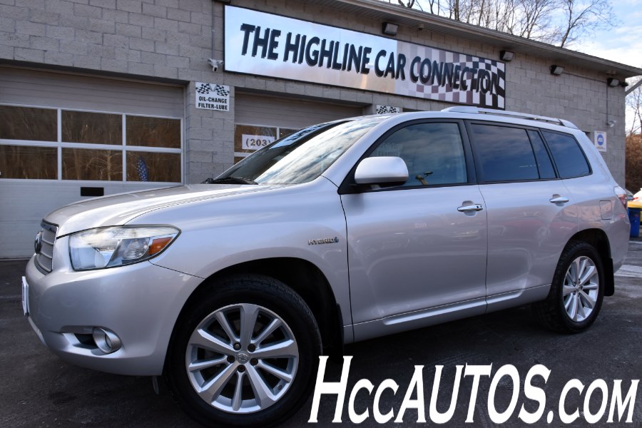 2008 Toyota Highlander Hybrid 4WD 4dr Limited w/3rd Row, available for sale in Waterbury, Connecticut | Highline Car Connection. Waterbury, Connecticut