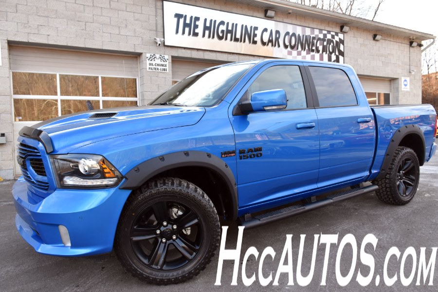2018 Ram 1500 Sport 4x4 Crew Cab 5''7" Box *Ltd Avail*, available for sale in Waterbury, Connecticut | Highline Car Connection. Waterbury, Connecticut