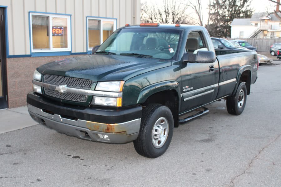 2004 Chevrolet Silverado 2500HD Reg Cab 133" WB 4WD LS, available for sale in East Windsor, Connecticut | Century Auto And Truck. East Windsor, Connecticut