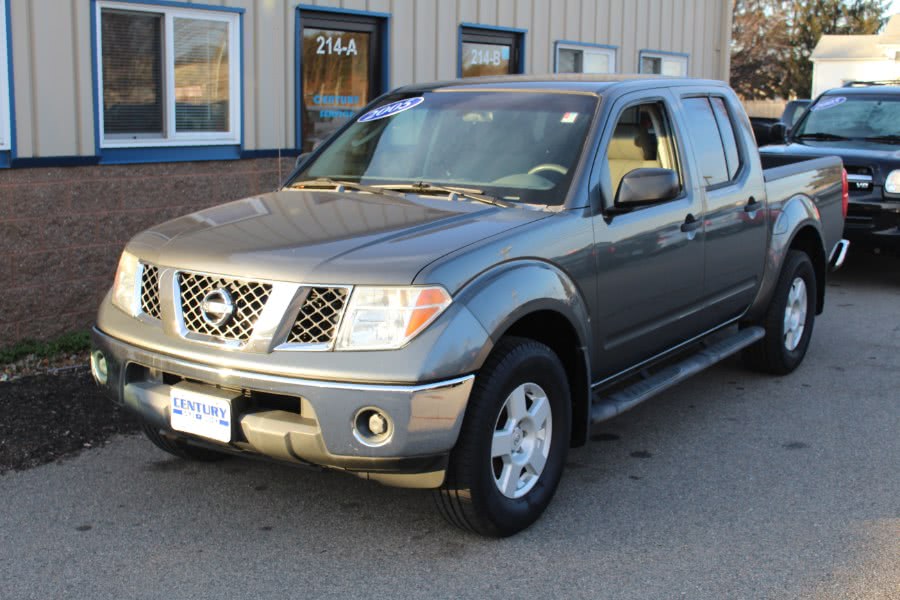 2005 Nissan Frontier 4WD SE Crew Cab V6 Auto, available for sale in East Windsor, Connecticut | Century Auto And Truck. East Windsor, Connecticut
