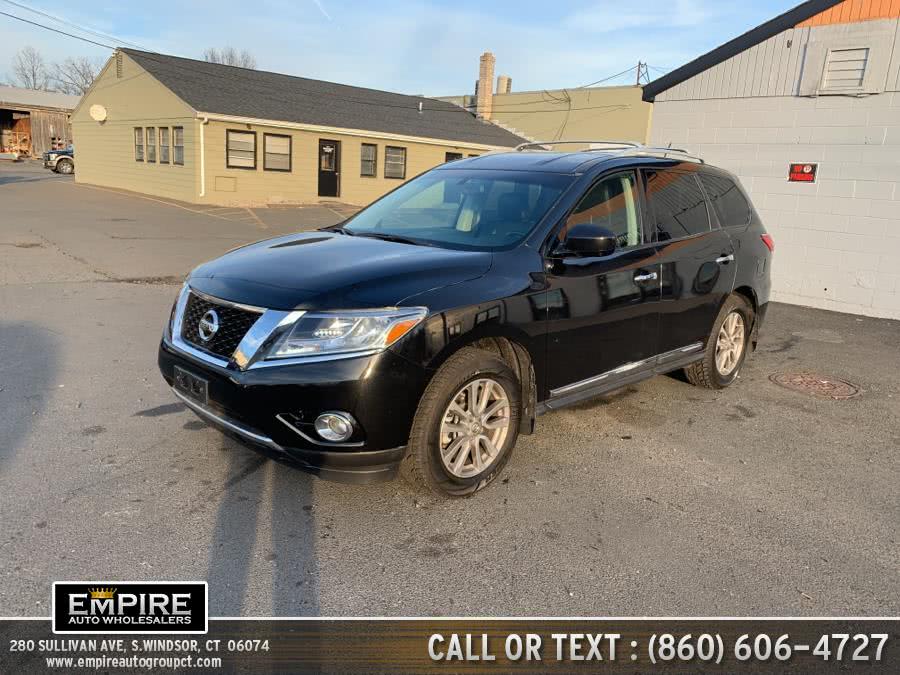 2015 Nissan Pathfinder 4WD 4dr SL, available for sale in S.Windsor, Connecticut | Empire Auto Wholesalers. S.Windsor, Connecticut