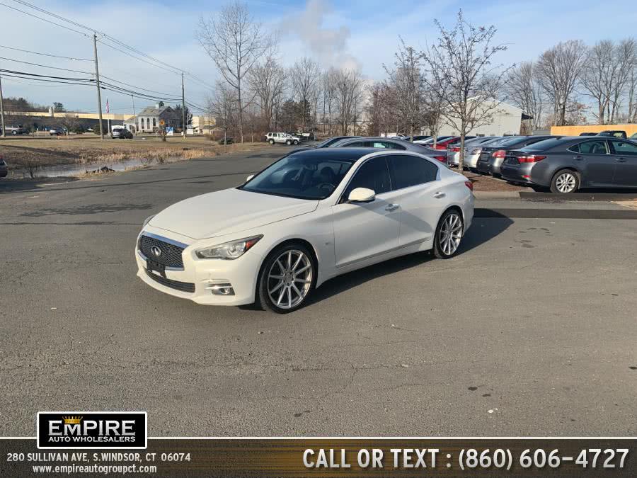 2014 Infiniti Q50 4dr Sdn Sport AWD, available for sale in S.Windsor, Connecticut | Empire Auto Wholesalers. S.Windsor, Connecticut