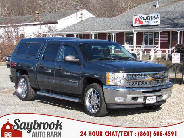 2012 Chevrolet Silverado 1500 4WD Crew Cab 143.5" LT, available for sale in Old Saybrook, Connecticut | Saybrook Auto Barn. Old Saybrook, Connecticut
