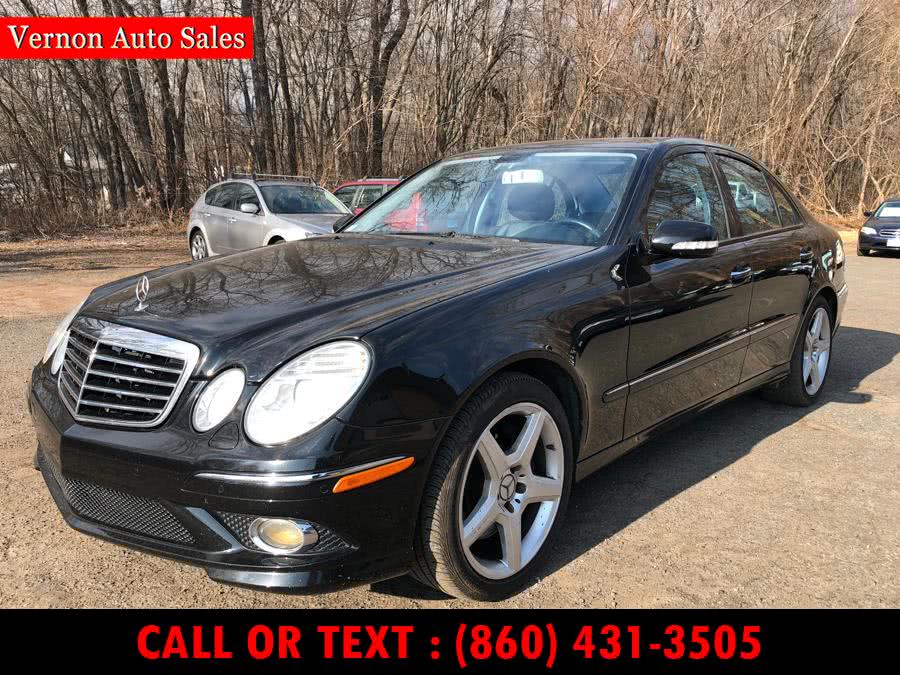 2009 Mercedes-Benz E-Class 4dr Sdn Sport 3.5L 4MATIC, available for sale in Manchester, Connecticut | Vernon Auto Sale & Service. Manchester, Connecticut