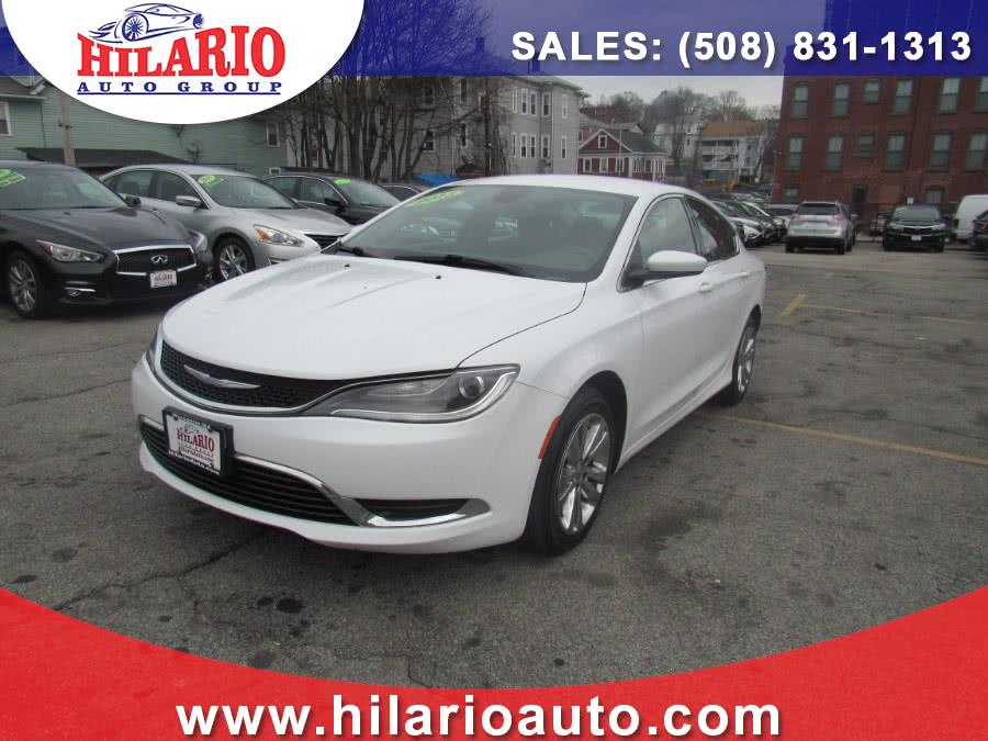 2015 Chrysler 200 4dr Sdn Limited FWD, available for sale in Worcester, Massachusetts | Hilario's Auto Sales Inc.. Worcester, Massachusetts