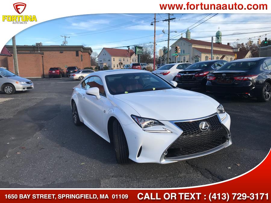 2015 Lexus RC 350 F Sport AWD, available for sale in Springfield, Massachusetts | Fortuna Auto Sales Inc.. Springfield, Massachusetts