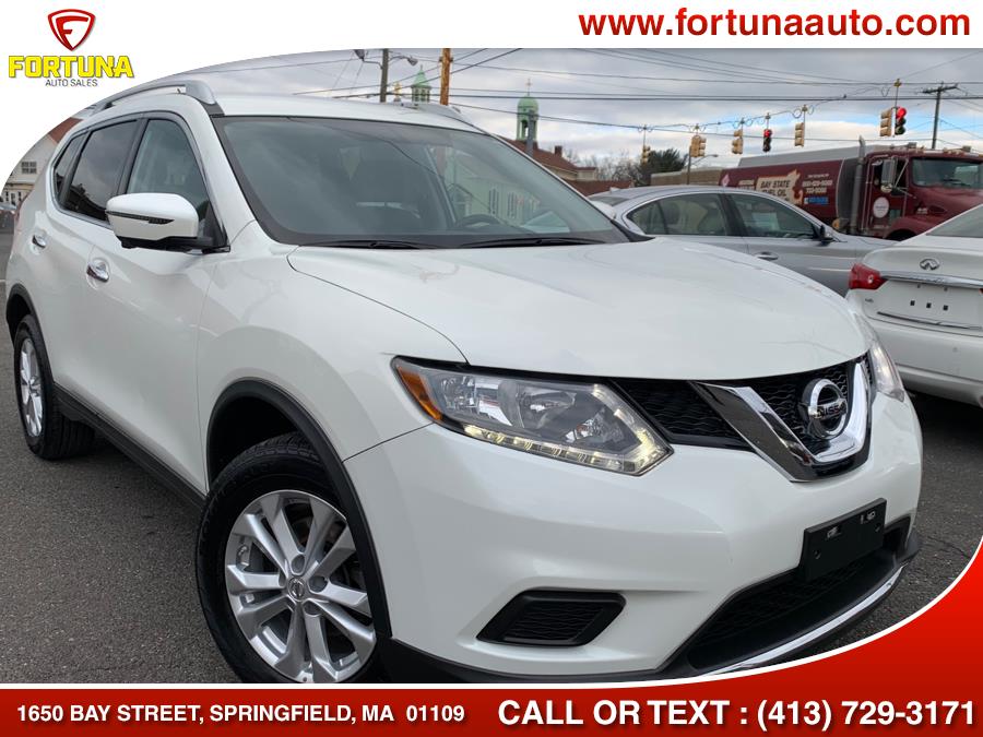 2016 Nissan Rogue AWD 4dr SV, available for sale in Springfield, Massachusetts | Fortuna Auto Sales Inc.. Springfield, Massachusetts