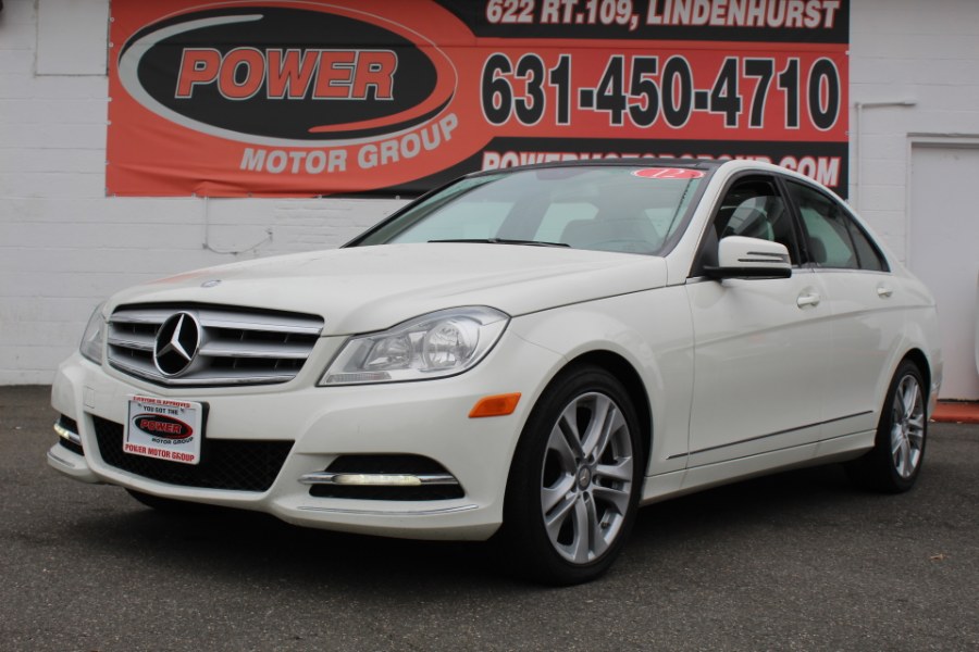 Used Mercedes-Benz C-Class 4dr Sdn C300 Luxury 4MATIC 2012 | Power Motor Group. Lindenhurst, New York