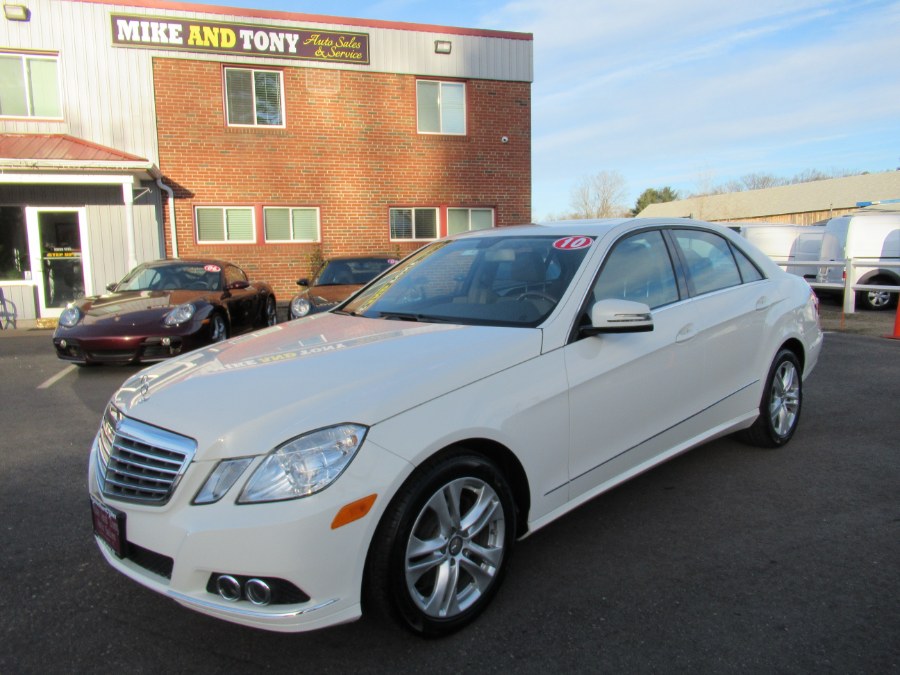 2010 Mercedes-Benz E-Class 4dr Sdn E350 Luxury 4MATIC, available for sale in South Windsor, Connecticut | Mike And Tony Auto Sales, Inc. South Windsor, Connecticut