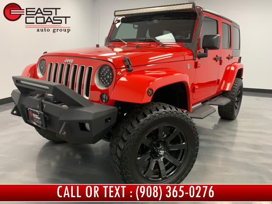 2016 Jeep Wrangler Unlimited 4WD 4dr Sahara, available for sale in Linden, New Jersey | East Coast Auto Group. Linden, New Jersey