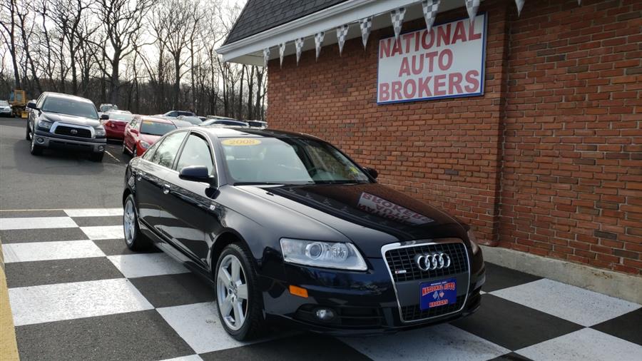 2008 Audi A6 4dr Sdn 3.2L Quattro, available for sale in Waterbury, Connecticut | National Auto Brokers, Inc.. Waterbury, Connecticut