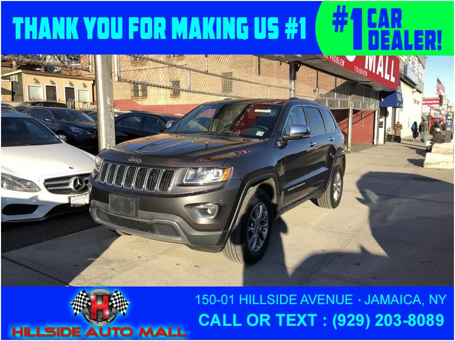 2015 Jeep Grand Cherokee 4WD 4dr Limited, available for sale in Jamaica, New York | Hillside Auto Mall Inc.. Jamaica, New York