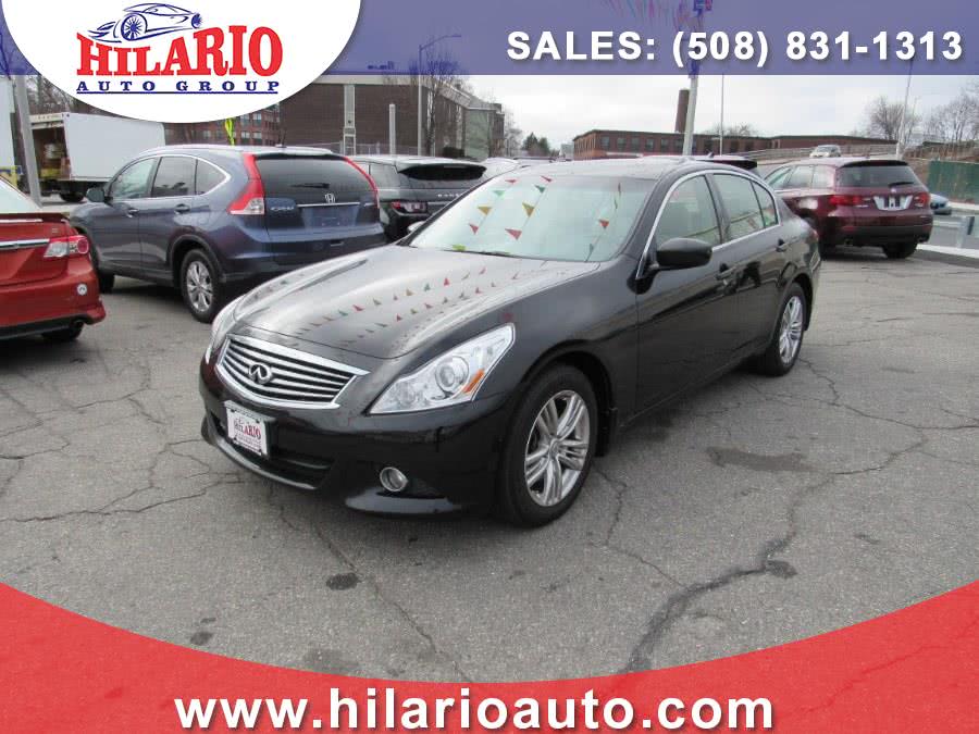 2011 Infiniti G37 Sedan 4dr x AWD, available for sale in Worcester, Massachusetts | Hilario's Auto Sales Inc.. Worcester, Massachusetts