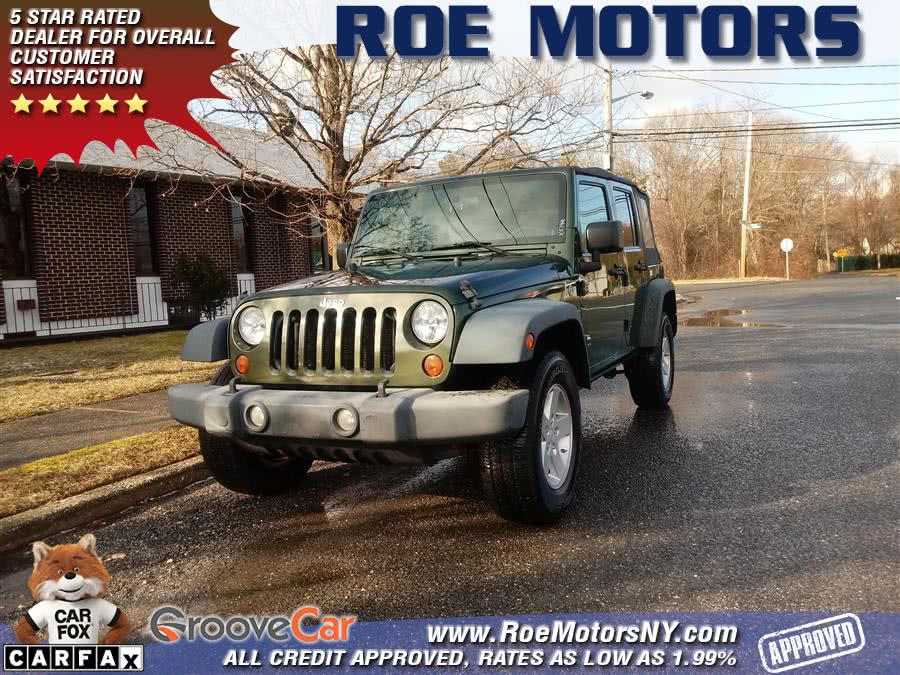 2008 Jeep Wrangler 4WD 4dr Unlimited X, available for sale in Shirley, New York | Roe Motors Ltd. Shirley, New York