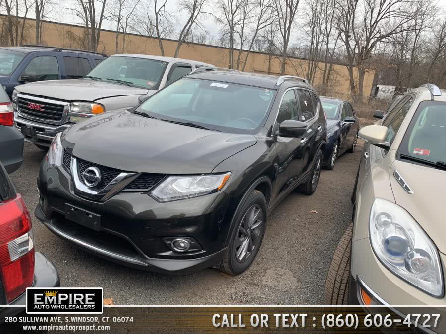 2016 Nissan Rogue AWD 4dr SL, available for sale in S.Windsor, Connecticut | Empire Auto Wholesalers. S.Windsor, Connecticut