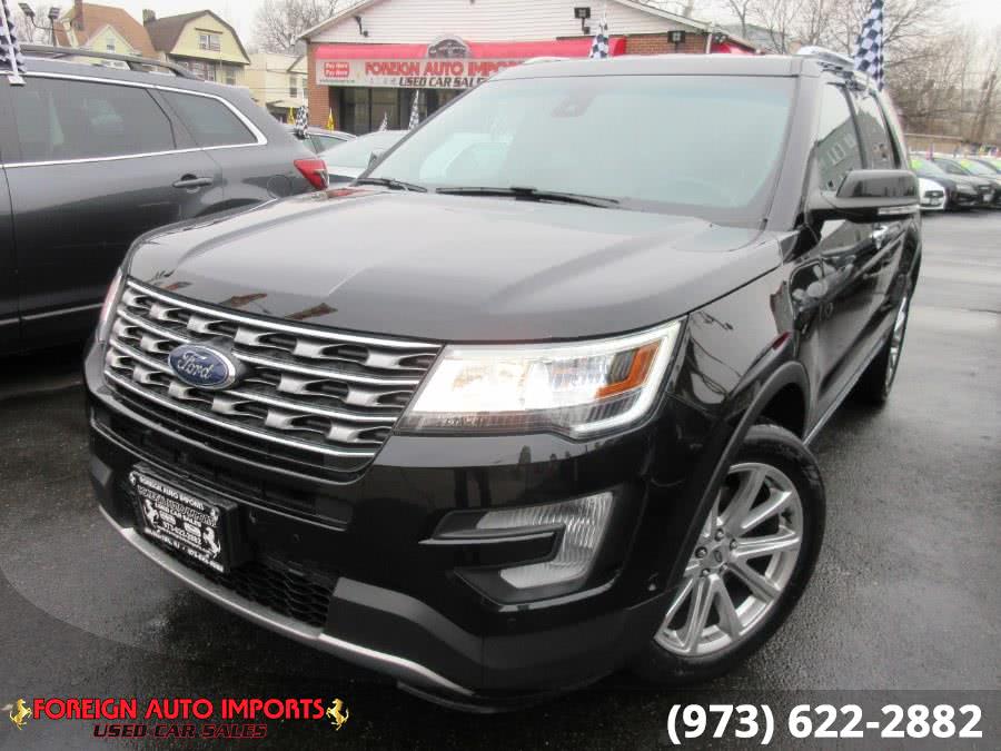 2017 Ford Explorer Limited 4WD, available for sale in Irvington, New Jersey | Foreign Auto Imports. Irvington, New Jersey