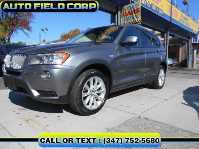 2013 BMW X3 AWD 4dr xDrive28i, available for sale in Jamaica, New York | Auto Field Corp. Jamaica, New York