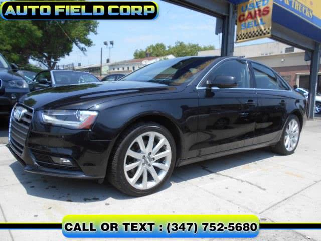 2013 Audi A4 4dr Sdn Auto quattro 2.0T Prem, available for sale in Jamaica, New York | Auto Field Corp. Jamaica, New York